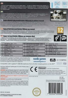 Alternative view of We Sing: Robbie Williams - Nintendo Wii