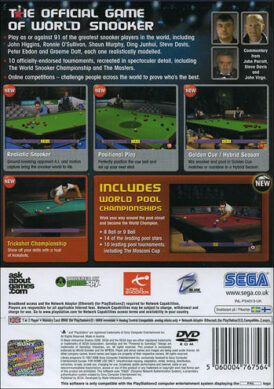 World Snooker Championship 2007 - PS2 bak