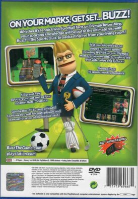 Alternative view of Buzz! The Sports Quiz - Begagnat Playstation 2 spel