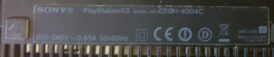Begagnad Playstation 3 Super Slim konsol, Svart, Modell CECH-4004C, 500GB - Bild 4