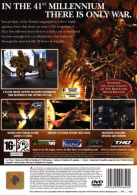 Alternative view of Warhammer 40.000: Fire Warrior - Begagnat spel till Playstation 2