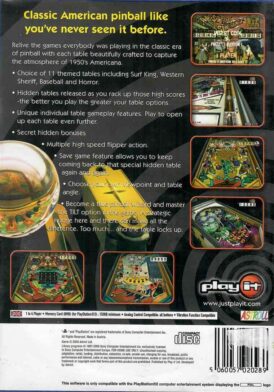 Alternative view of Play it Pinball - Begagnat spel till Playstation 2