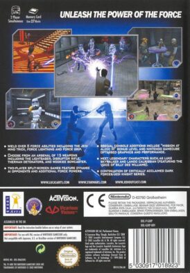 Alternative view of Star Wars Jedi Knight II: Jedi Outcast - Begagnat spel till GameCube