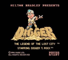 Digger: The Legend of the Lost City - DAS - NES