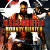 framsidan av spelboxen till tv-spelet Mace Griffin Bounty Hunter till PS2 i europeisk pal utgåva