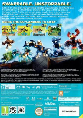 Skylanders Swapforce wii u bak