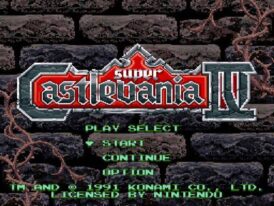 Super Castlevania IV - FAH - Begagnat spel till Super Nintendo