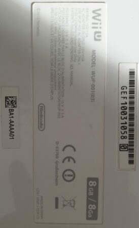 Begagnad Wii U Konsol Vit, 8GB, WUP001(03) - Bild 4
