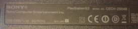 Begagnad Playstation 3 Slim konsol, Svart, Modell CECH-2504B, 320GB - Bild 3