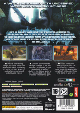 Bullet Witch - Xbox 360 bak