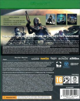 Destiny The Taken King - Legendary Edition - Xbox One bak