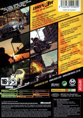 Alternative view of Driv3r - Begagnat spel till Xbox