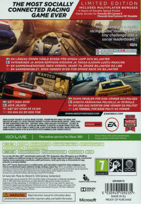 Need for Speed: Most Wanted - Begagnat spel till Xbox 360 - Bild 3