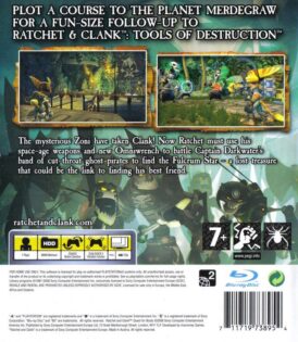 Alternative view of Ratchet & Clank: Quest for Booty - Begagnat spel till Playstation 3