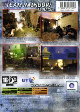 Tom Clancy's Rainbow Six 3 Black Arrow - Xbox bak