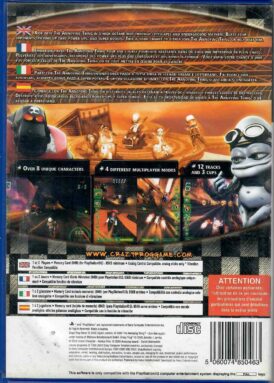 Alternative view of Crazy Frog Racer - Begagnat spel till PS2