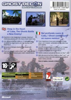 Tom Clancy´s Ghost Recon Island Thunder - Xbox bak
