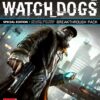 Framsida till Ubisofts actionspel watch dogs special edition på xbox 360 i europeisk PAL utgåva