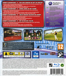 Sports Champions 2 - PS3 bak