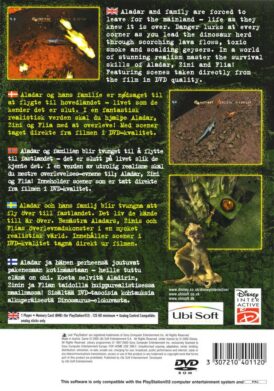 Disney's Dinosaur - PS2 bak