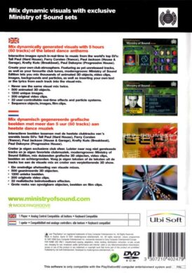 Moderngroove: Ministry of Sound Edition - PS2 bak