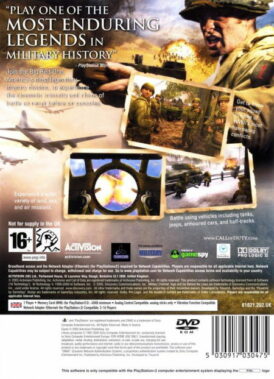 call of duty 2 big red one bak pal eu ps2