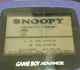 Snoopys Magic Show - SCN - Game Boy 01 ig