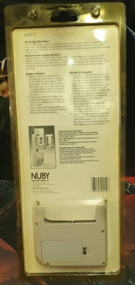 Nuby Game Boy Amplifier bak
