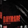 Framsidan av spelboxen till tv-spelet Daymare: 1998 - Black Edition på PlayStation 4 i europeisk pal utgåva