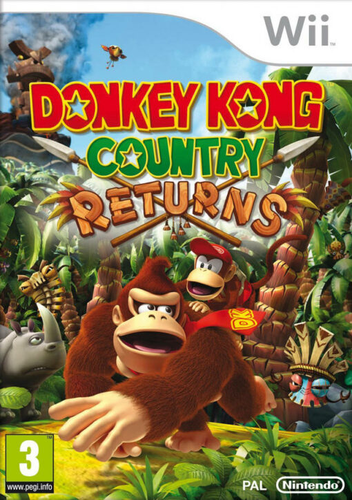 Donky kong country returns -wii