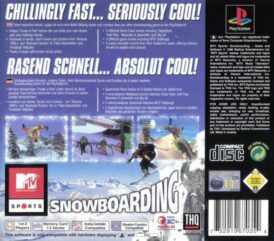 MTV Sports Snowboarding - PS1 bak