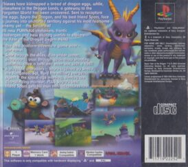 Spyro Year of the Dragon - PS1 bak