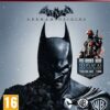 Framsidan av spelboxen till tv-spelet Batman: Arkham Origins på Playstation 3 (Ps3) i europeisk PAL utgåva