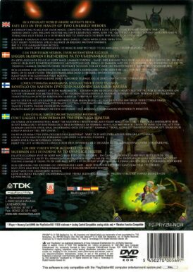Pryzm Chapter One The Dark Unicorn - Playstation 2 bak