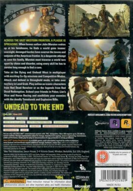 Alternative view of Red dead redemption: Undead nightmare - Begagnat spel till Xbox 360