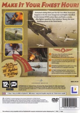 Secret Weapons over Normandy - Playstation 2 bak