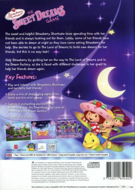 Alternative view of Strawberry Shortcake: The Sweet Dreams Game - Begagnat spel till Playstation 2
