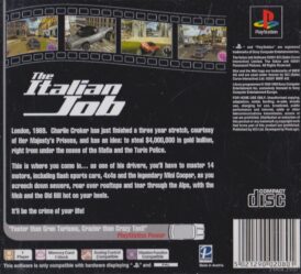The Italian Job - Playstation 1 bak