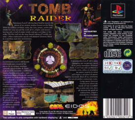 Tomb Raider - Platinum - Playstation 1 bak
