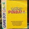 Pokemon pinball GBC bruks
