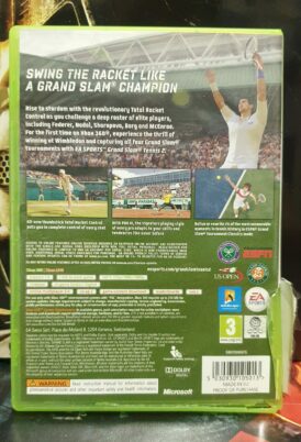 Alternative view of Grand Slam tennis 2 - Xbox 360 - Nytt spel med skadat fodral