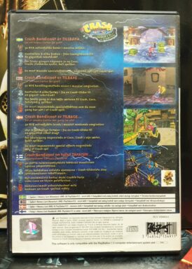 Alternative view of Crash Bandicoot: The Wrath of Cortex PS2 nordisk ed. - Endast fodral