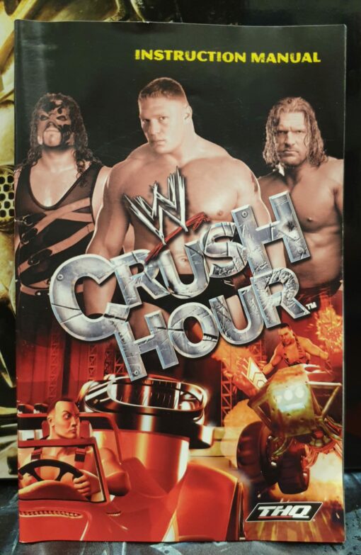 WWE Crush Hour ps2 nordisk ed.- Endast Bruksanvisning