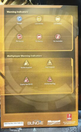 Alternative view of Halo 2 Xbox nordisk ed. - Endast bruksanvisning