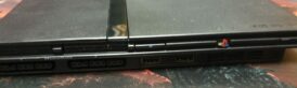 Alternative view of Playstation 2 Slim konsol (Svart) - Begagnad defekt konsol Playstation 2