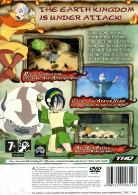 Alternative view of Avatar: The Legend of Aang - The Burning Earth - Playstation 2