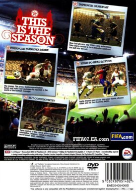 FIFA 07 - Playstation 2 bak