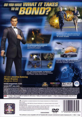 James Bond Nightfire - PS2 bak