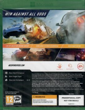 need for speed paybac promotional copy xbox one bak