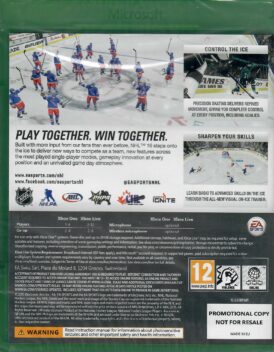 nhl 16 promotional copy xbox one bak